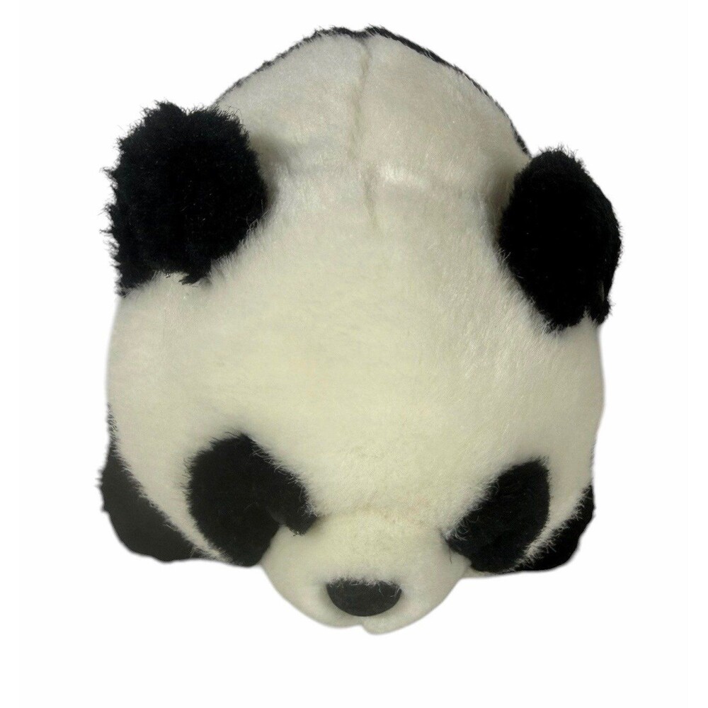 Plush Panda Stuffed Animal, Black and White Plush, 8" Soft Cuddly